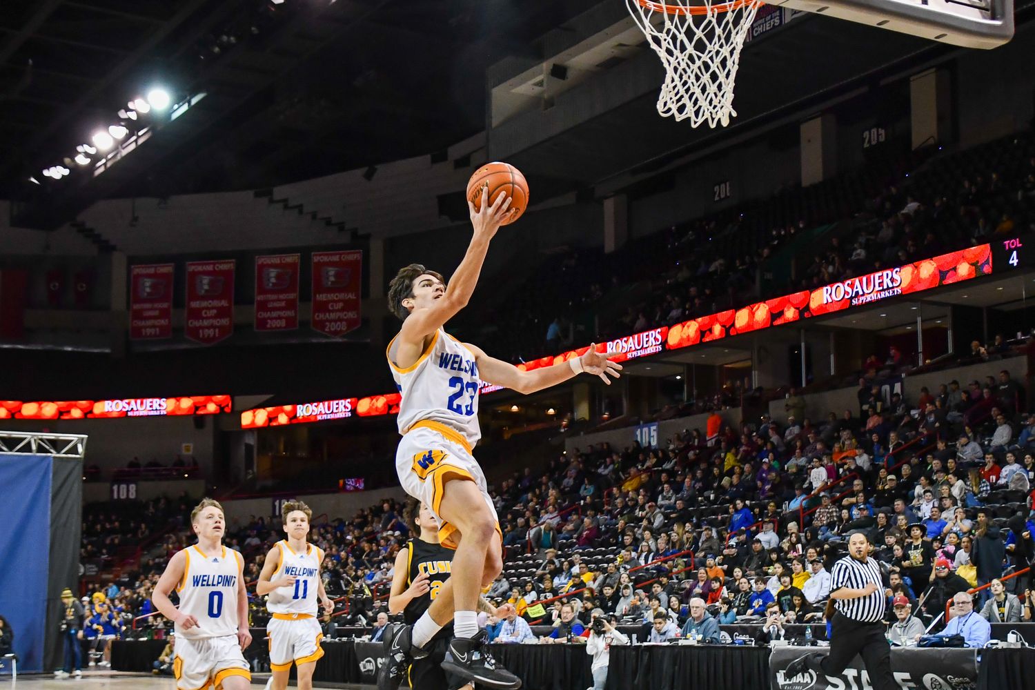 2022-2023 Washington high school boys basketball: Cusick vs. Wellpinit in Class 1A quarterfinals MAIN